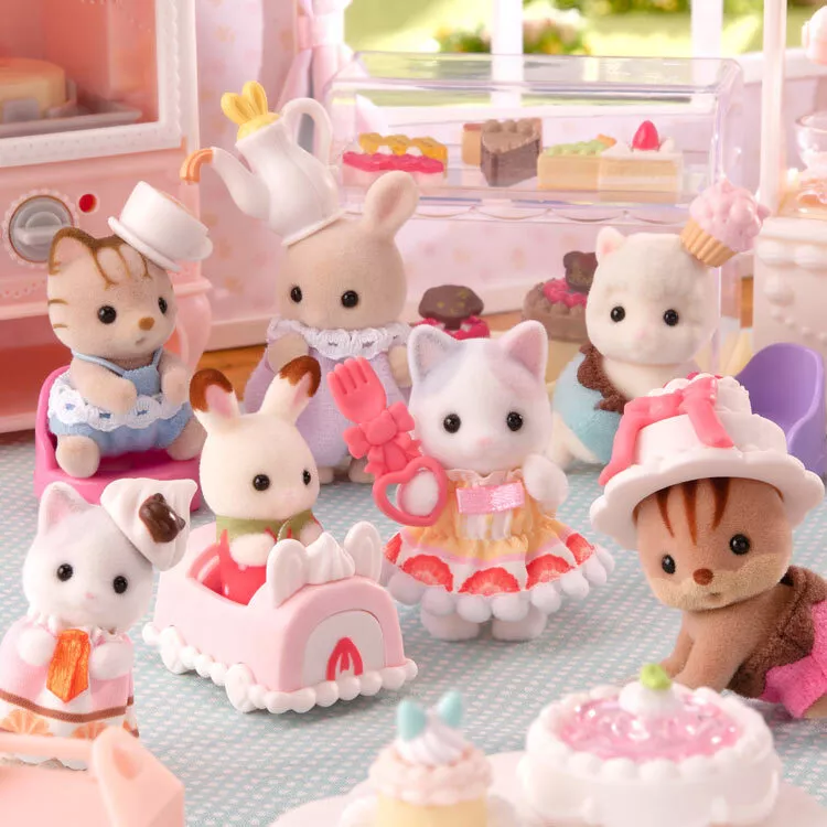 Blind Box Sylvanian Families Baby Cake party Series