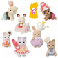 Blind Box Sylvanian Families Baby Cake party Series